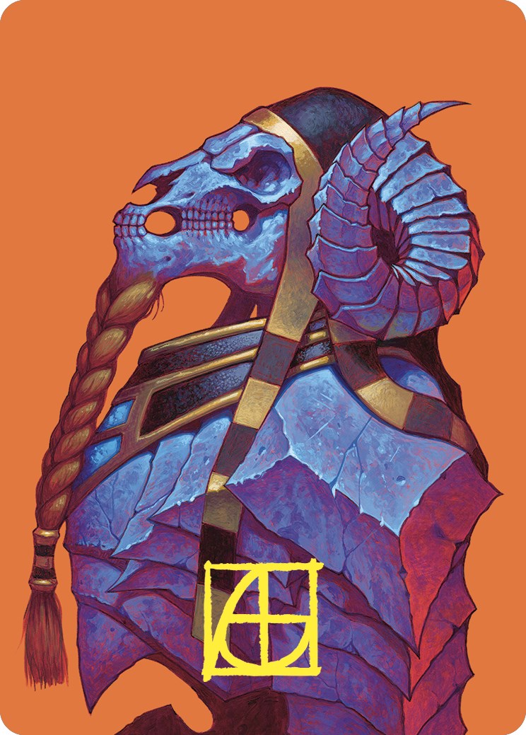 Neheb, the Eternal Art Card (Gold-Stamped Signature) [Commander Masters Art Series] | Webway Games