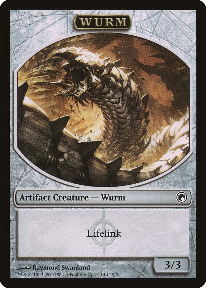 Wurm (Lifelink) [Scars of Mirrodin Tokens] | Webway Games
