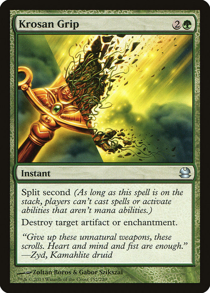 Krosan Grip [Modern Masters] | Webway Games