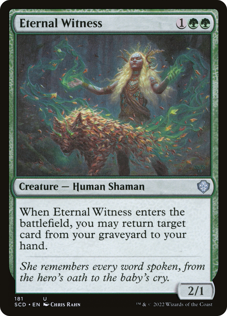 Eternal Witness [Starter Commander Decks] | Webway Games