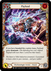 Payload (Blue) [EVR078] (Everfest)  1st Edition Rainbow Foil | Webway Games