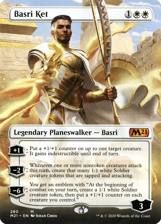 Basri Ket (Borderless) [Core Set 2021] | Webway Games
