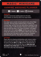 Vampire Wedding Planner (Magic Minigame) [Innistrad: Crimson Vow Minigame] | Webway Games