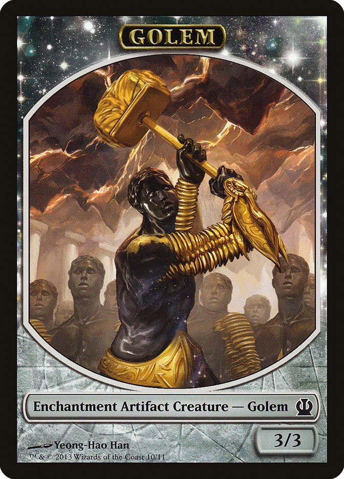 Golem [Theros Tokens] | Webway Games