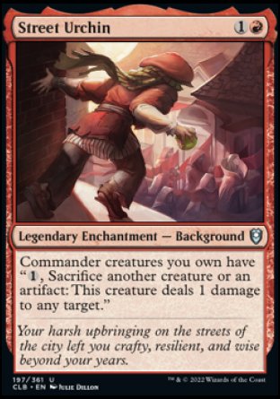 Street Urchin [Commander Legends: Battle for Baldur's Gate] | Webway Games