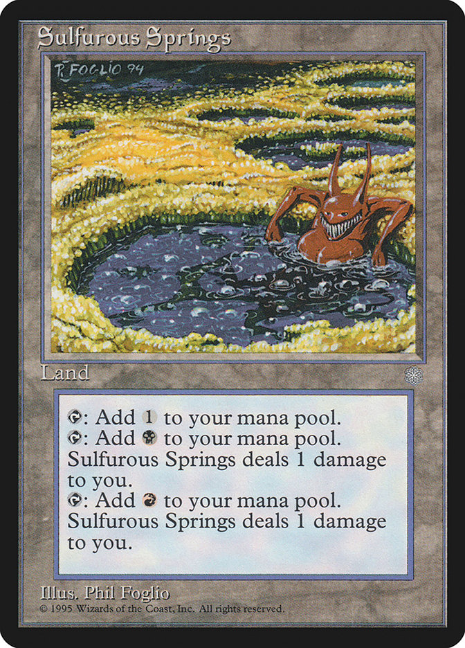 Sulfurous Springs [Ice Age] | Webway Games