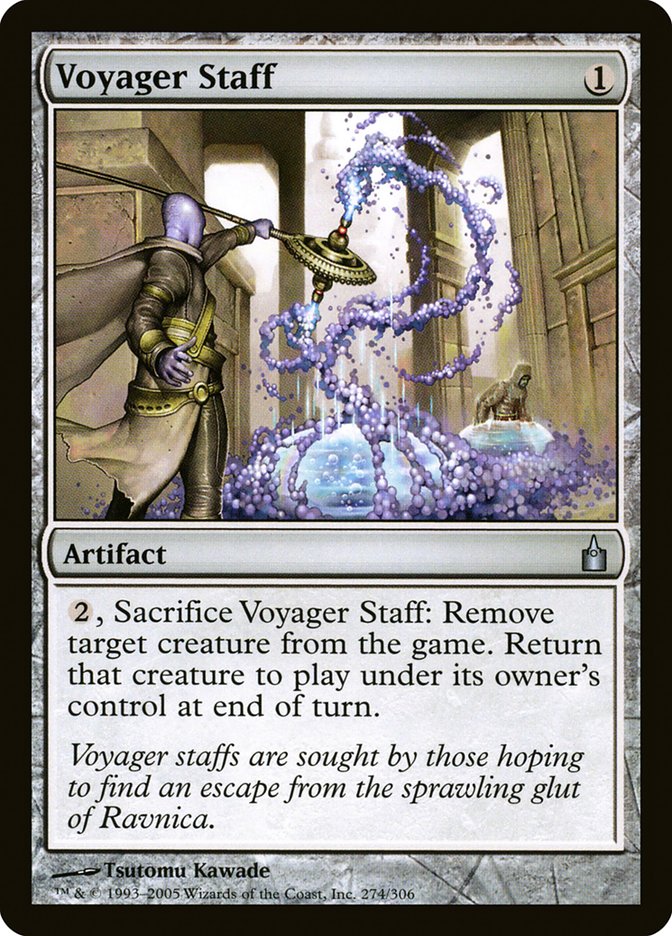 Voyager Staff [Ravnica: City of Guilds] | Webway Games