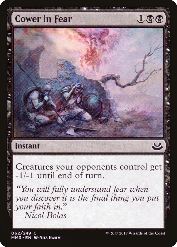 Cower in Fear [Modern Masters 2017] | Webway Games
