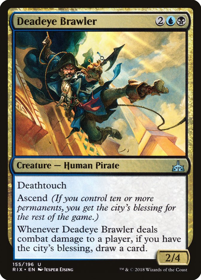 Deadeye Brawler [Rivals of Ixalan] | Webway Games