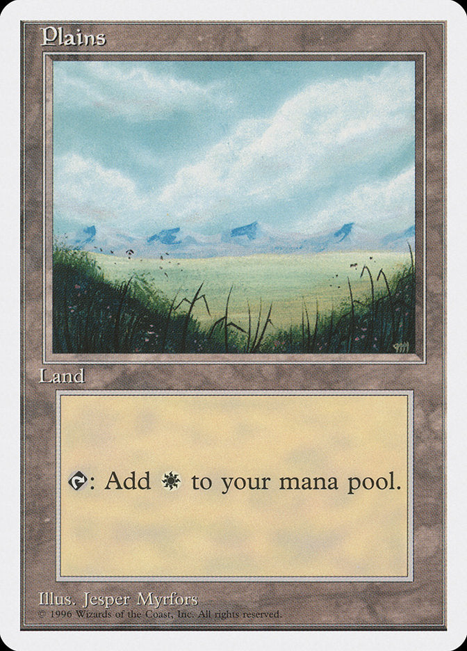 Plains (No Trees, Signature on Bottom Right) [Introductory Two-Player Set] | Webway Games
