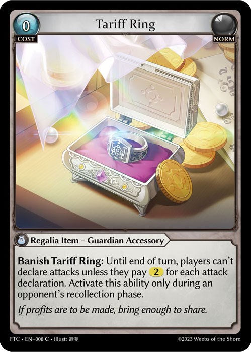 Tariff Ring (008) [Fractured Crown] | Webway Games