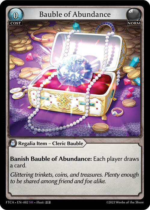 Bauble of Abundance (002) [Fractured Crown: Armaments] | Webway Games