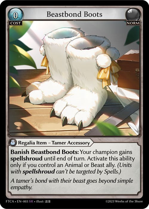 Beastbond Boots (003) [Fractured Crown: Armaments] | Webway Games