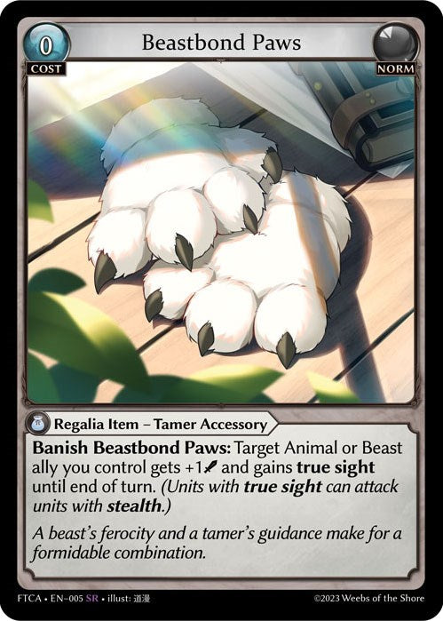 Beastbond Paws (005) [Fractured Crown: Armaments] | Webway Games