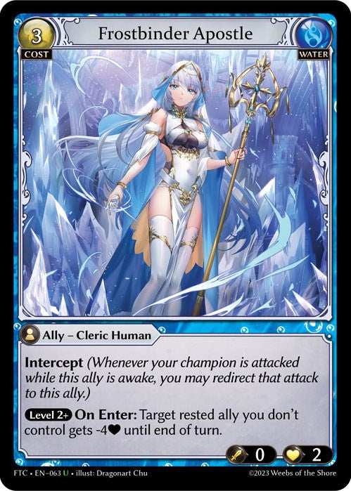 Frostbinder Apostle (063) [Fractured Crown] | Webway Games
