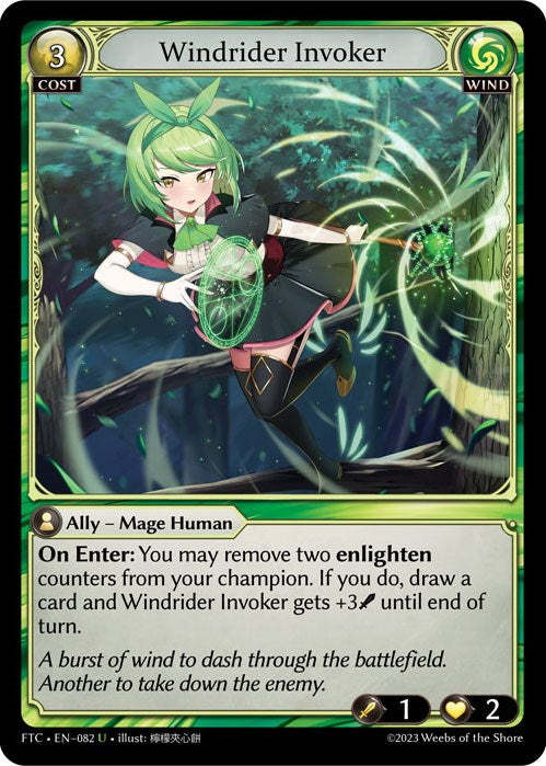 Windrider Invoker (082) [Fractured Crown] | Webway Games