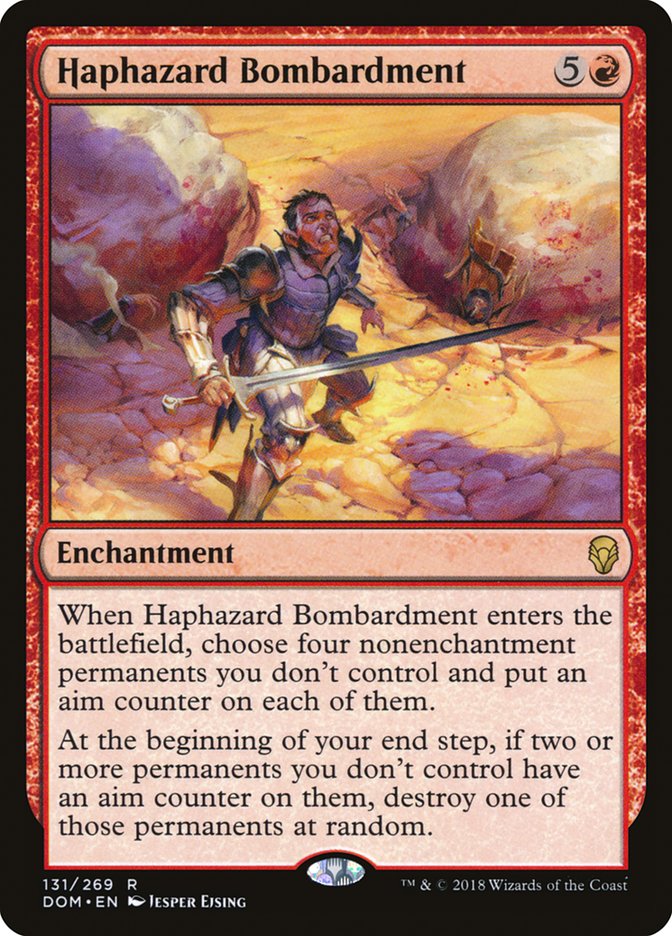 Haphazard Bombardment [Dominaria] | Webway Games