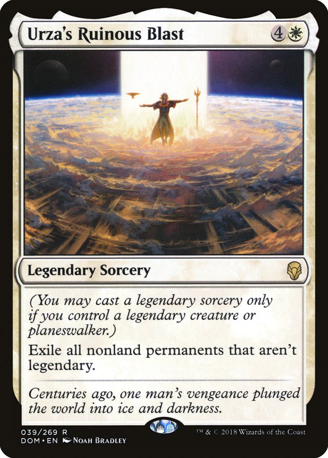 Urza's Ruinous Blast [Dominaria] | Webway Games