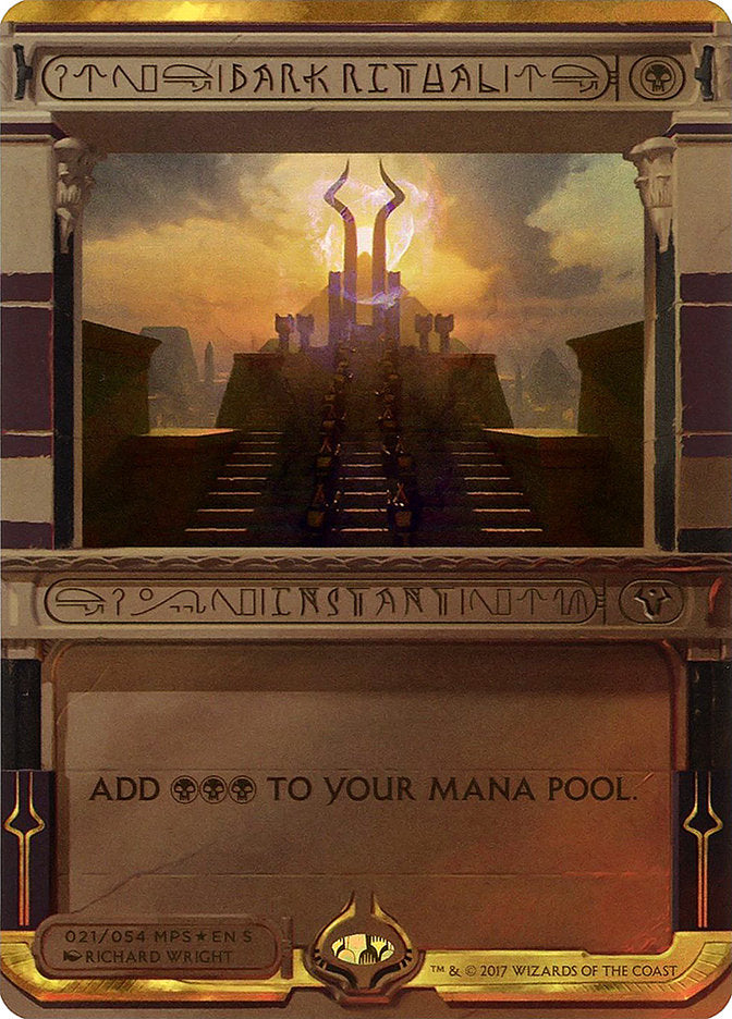 Dark Ritual (Invocation) [Amonkhet Invocations] | Webway Games