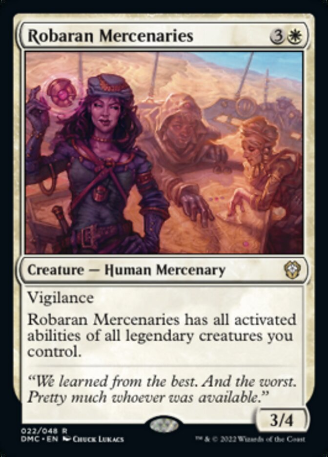 Robaran Mercenaries [Dominaria United Commander] | Webway Games
