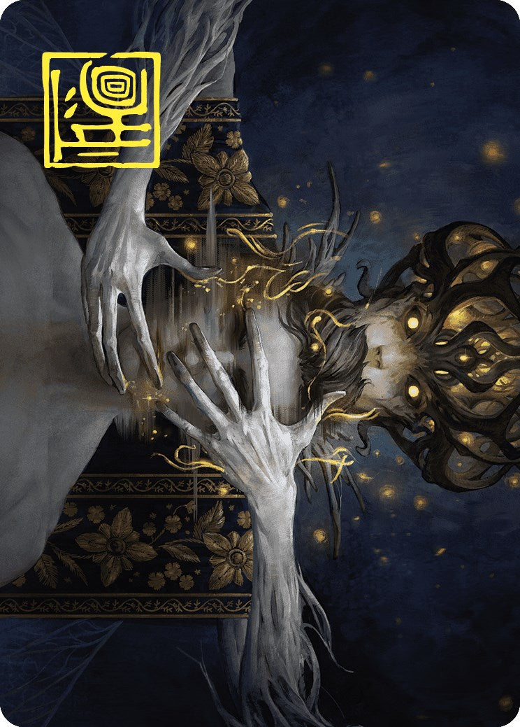 Ego Drain Art Card (Gold-Stamped Signature) [Wilds of Eldraine Art Series] | Webway Games