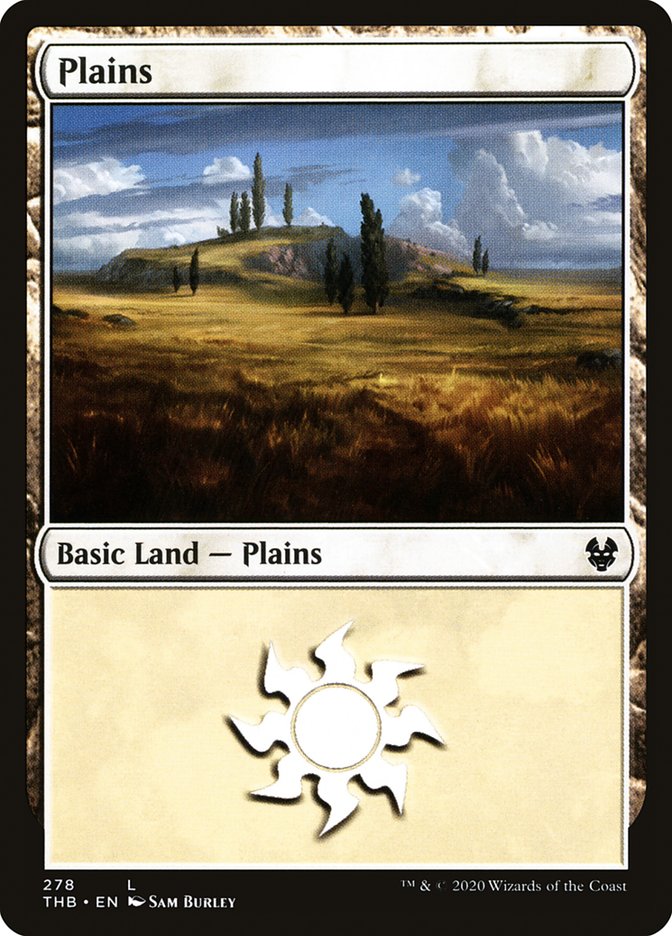 Plains (#278) [Theros Beyond Death] | Webway Games