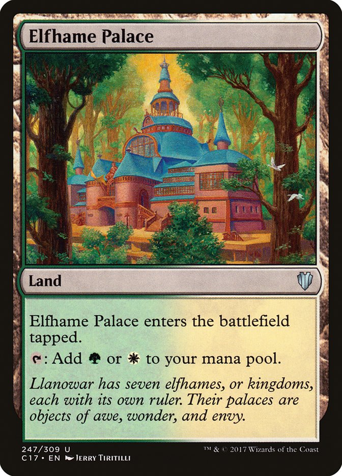 Elfhame Palace [Commander 2017] | Webway Games