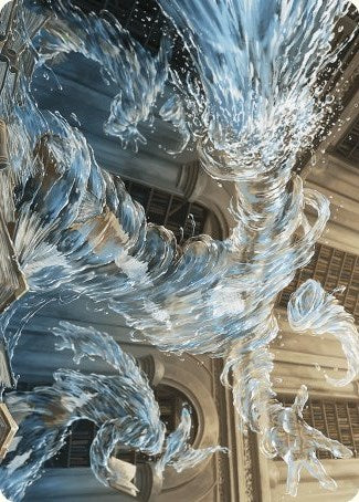 Splashy Spellcaster Art Card [Wilds of Eldraine Art Series] | Webway Games