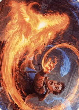 Frantic Firebolt Art Card [Wilds of Eldraine Art Series] | Webway Games