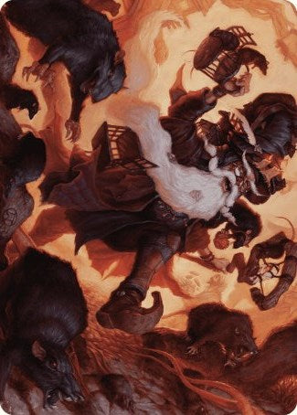 Tattered Ratter Art Card [Wilds of Eldraine Art Series] | Webway Games