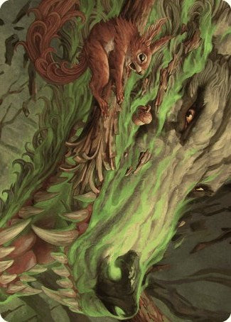 Leaping Ambush Art Card [Wilds of Eldraine Art Series] | Webway Games