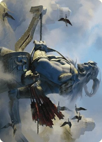Skybeast Tracker Art Card [Wilds of Eldraine Art Series] | Webway Games