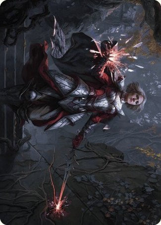 Rowan, Scion of War Art Card (31/81) [Wilds of Eldraine Art Series] | Webway Games