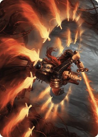 Heartflame Duelist Art Card [Wilds of Eldraine Art Series] | Webway Games