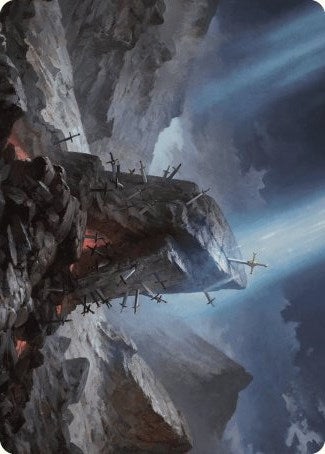 The Irencrag Art Card [Wilds of Eldraine Art Series] | Webway Games