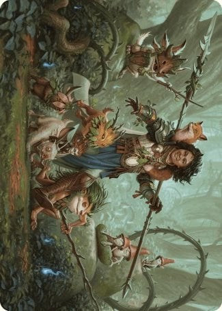 Ellivere of the Wild Court Art Card [Wilds of Eldraine Art Series] | Webway Games