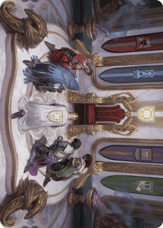 Throne of Eldraine Art Card [Wilds of Eldraine Art Series] | Webway Games