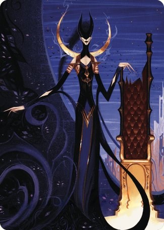 Ashiok, Wicked Manipulator Art Card (57/81) [Wilds of Eldraine Art Series] | Webway Games