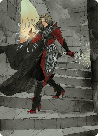 Rowan, Scion of War Art Card (59/81) [Wilds of Eldraine Art Series] | Webway Games