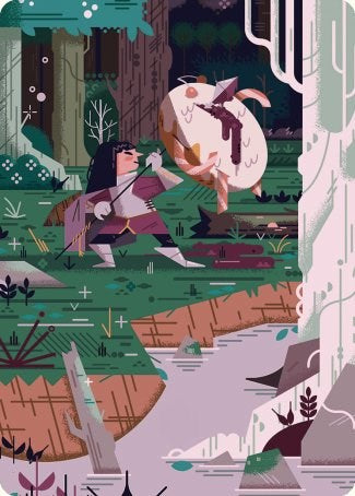 Stab Wound Art Card [Wilds of Eldraine Art Series] | Webway Games