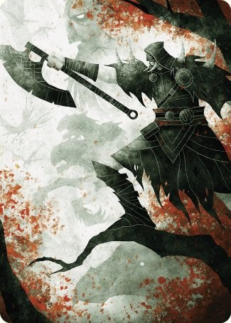 Garruk's Uprising Art Card [Wilds of Eldraine Art Series] | Webway Games
