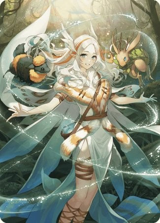 Greater Auramancy Anime Art Card [Wilds of Eldraine Art Series] | Webway Games