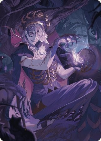 Necropotence Art Card [Wilds of Eldraine Art Series] | Webway Games