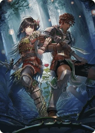 Defense of the Heart Art Card [Wilds of Eldraine Art Series] | Webway Games