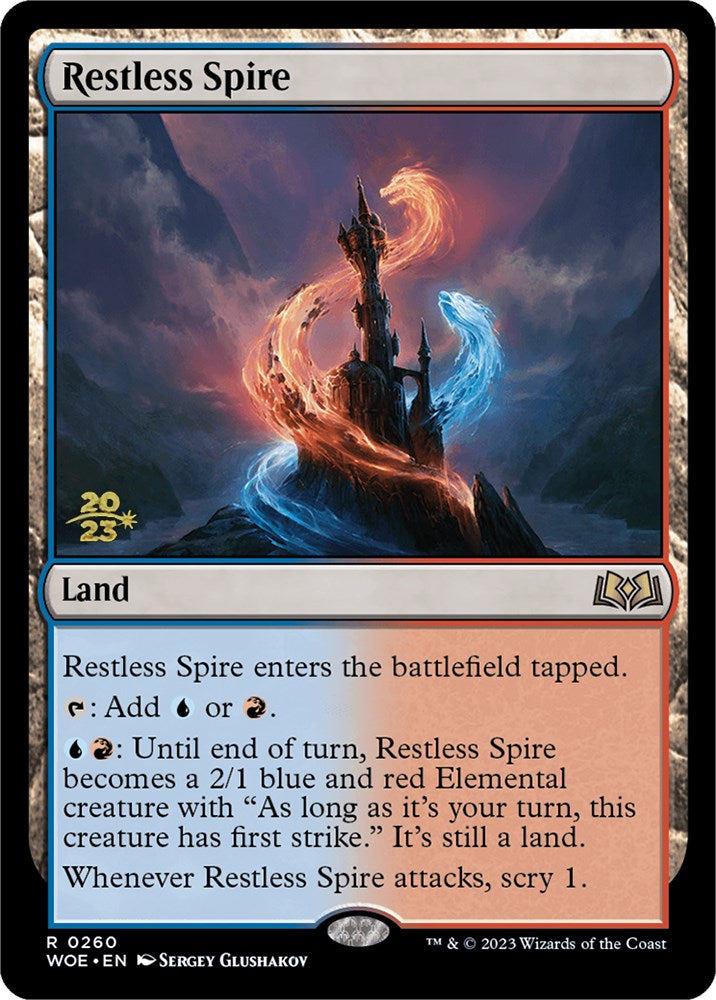 Restless Spire [Wilds of Eldraine Prerelease Promos] | Webway Games