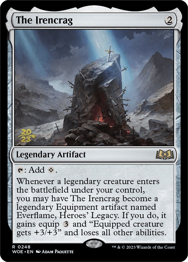 The Irencrag [Wilds of Eldraine Prerelease Promos] | Webway Games