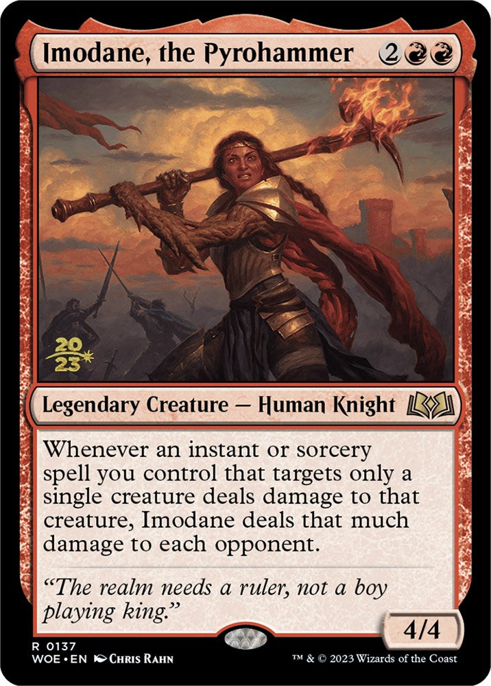 Imodane, the Pyrohammer [Wilds of Eldraine Prerelease Promos] | Webway Games