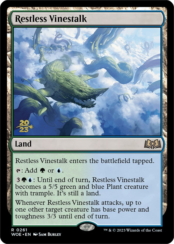 Restless Vinestalk [Wilds of Eldraine Prerelease Promos] | Webway Games