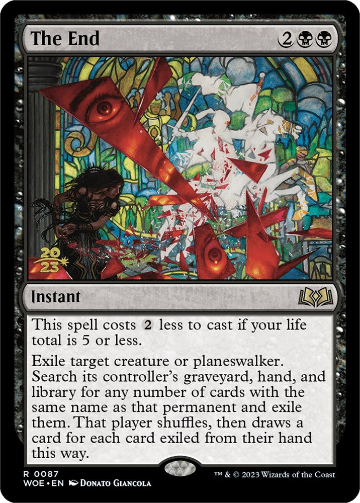 The End [Wilds of Eldraine Prerelease Promos] | Webway Games