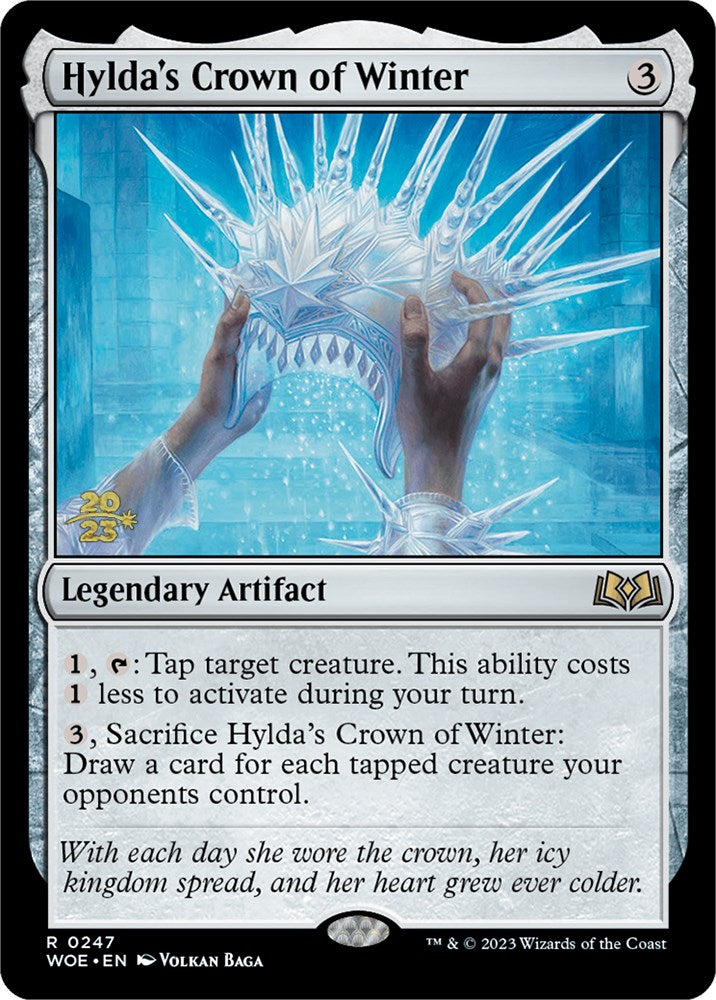 Hylda's Crown of Winter [Wilds of Eldraine Prerelease Promos] | Webway Games